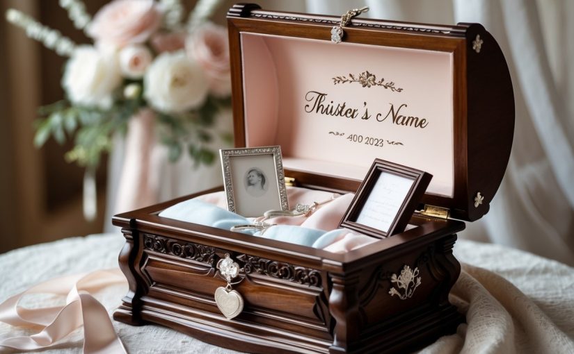 Giv en personlig skattekiste til barnedåb som minde for livet